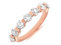 Unique Rose Gold with Diamond Ring - Park City Jewelers