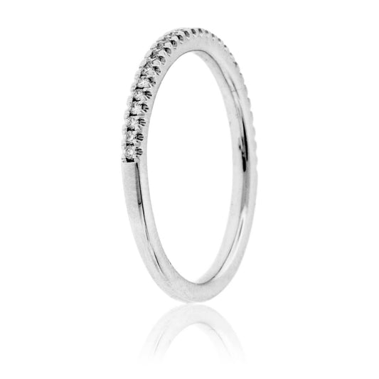 White Gold .15 Carat Diamond Anniversary Band - Park City Jewelers