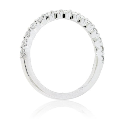 White Gold .34 Carat Diamond Shared Prong Style Ring - Park City Jewelers