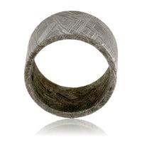 Wide Natural Meteorite Band - Park City Jewelers