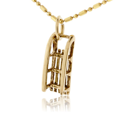 Winter Sled, Sledding Charm - Park City Jewelers