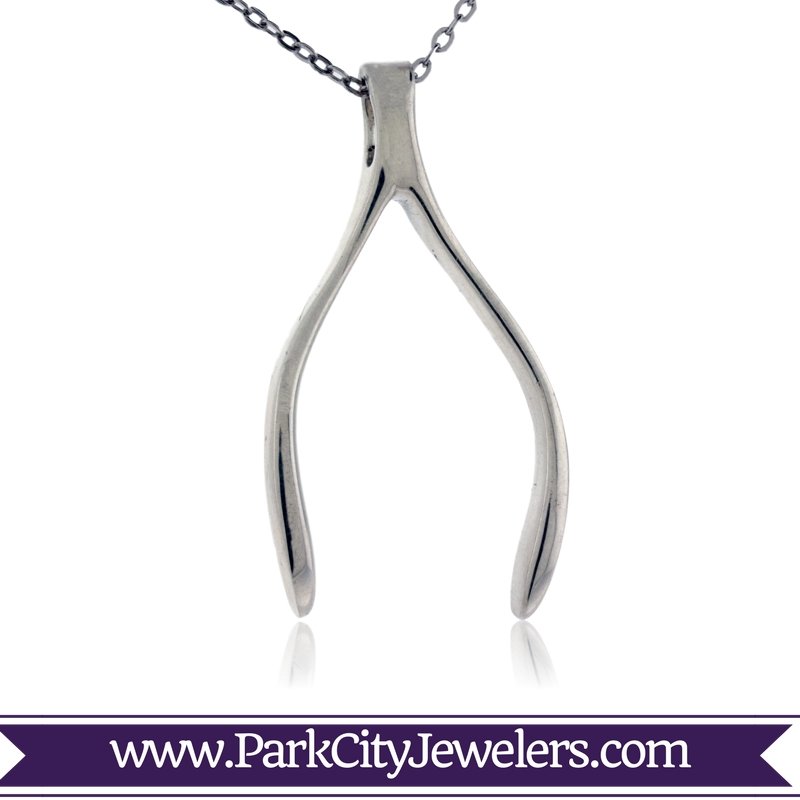 Wishbone Pendant - Park City Jewelers